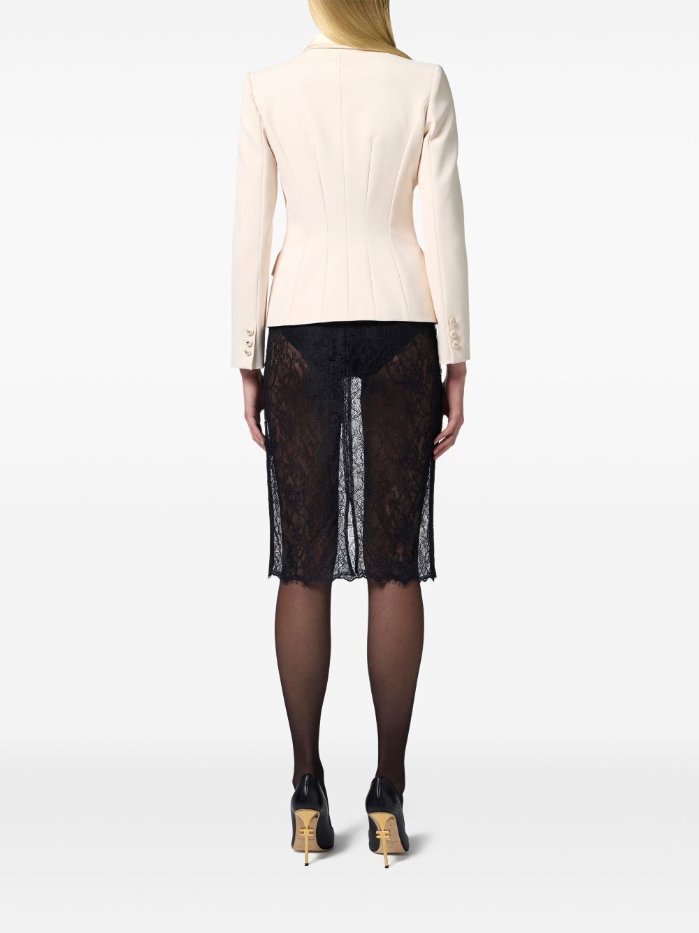 ジャケット ELISABETTA FRANCHI Women Outer GI09051E2193 burro Brown JACKET WITH PIPING ELISABETTA FRANCHI GI09051E2 193 burro